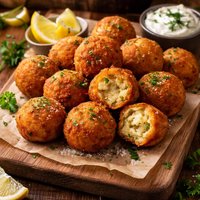 Patatokeftedes Potato Croquettes
