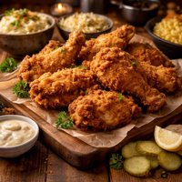 Paula Deens Fried Chicken