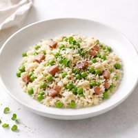 Pea and Ham Risotto
