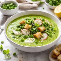 Pea and Lettuce Soup