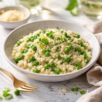 Pea and Parmesan Risotto