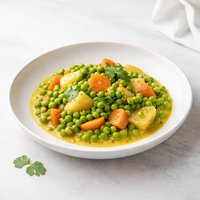 Pea Curry with Carrots and Potatoes