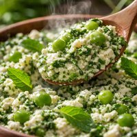 Pea Ricotta Mint and Spinach Sandwich Filling