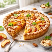Peach and Almond Pie
