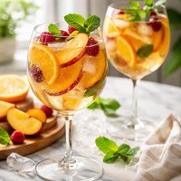 Peach and Orange Sangria