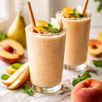 Peach and Pear Smoothie
