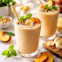 Peach Banana Smoothie