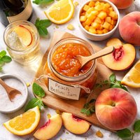 Peach Bellini Jam