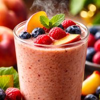 Peach Berry Smoothie