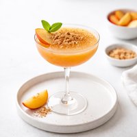 Peach Cobbler Cocktail