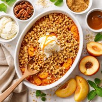 Peach Crisp to Make You Swoon