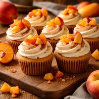 Peach Cupcakes