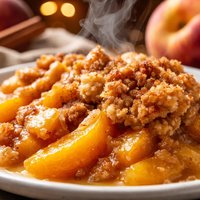 Peach Dump Cake