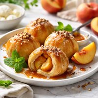 Peach Dumplings