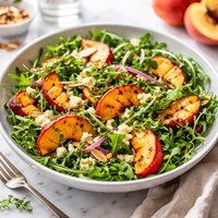 Peach Green Salad