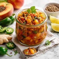 Peach Jalapeo Chutney
