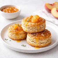 Peach Jam Scones