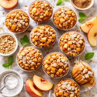 Peach Pie Muffins
