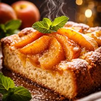 Peach Torte