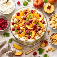 Peach Trifle
