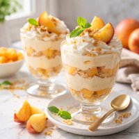 Peach Whip Parfait