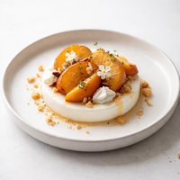 Peaches and Cream Dessert