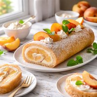 Peaches and Cream Jelly Roll