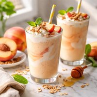 Peaches and Cream Smoothie