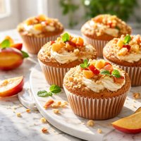 Peaches Cream Dream Muffins