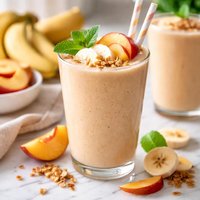 Peachy Banana Smoothie