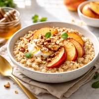 Peachy Licious Oatmeal