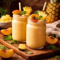 Peachy Pineapple Smoothie