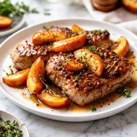 Peachy Tender Pork Chops