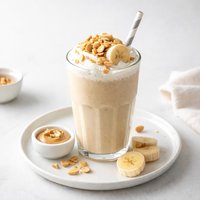 Peanut Butter and Banana Milkshake