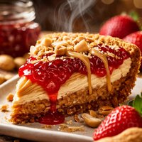 Peanut Butter and Jelly Pie