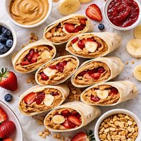 Peanut Butter and Jelly Wraps