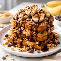 Peanut Butter Banana Chocolate Train Wreck