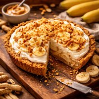 Peanut Butter Banana Cream Pie