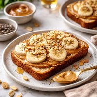 Peanut Butter Banana Toast