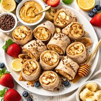 Peanut Butter Banana Wraps