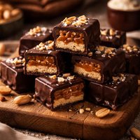 Peanut Butter Caramel Bites Gluten Free Vegan Snickers