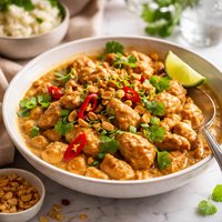 Peanut Butter Chicken with Chile
