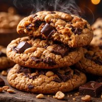 Peanut Butter Chocolate Chunk Cookies