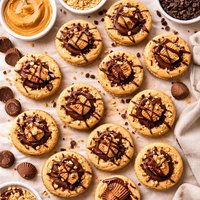 Peanut Butter Cup Cookies Tarts