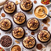 Peanut Butter Cup Cupcakes