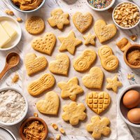 Peanut Butter Cut Out Cookies