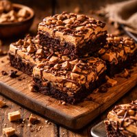 Peanut Butter Fantasy Brownies