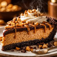 Peanut Butter Fudge Pie