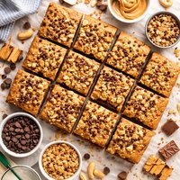 Peanut Butter Heath Bar Blondies
