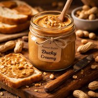 Peanut Butter Homemade Ducky Creamy or Chunky